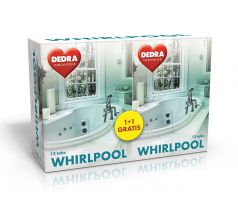 WHIRLPOOL TABS čistící tablety na masážní a vířivé vany 1+1 GRATIS