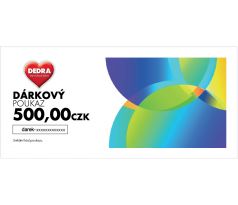 DÁRKOVÝ POUKAZ 500 Kč (20€)