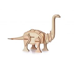 35 cm 3D skládací dřevěná stavebnice DINOSAURUS