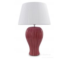 BELL XXL stolní lampa, růžovofialová výška 62 cm