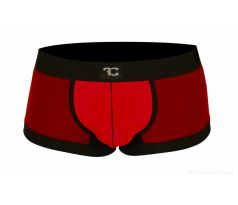 BOXERKY S PUSH-UP EFEKTEM, vínové