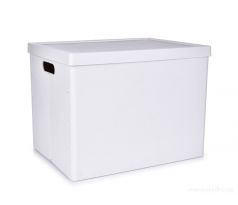 Skládací úložný box s víkem, 45 cm